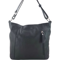 Shopper bag Barberini`s ze skóry duża na wakacje matowa  - zdjęcie produktu