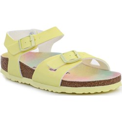 Sandały dziecięce BIRKENSTOCK z tworzywa sztucznego na rzepy  - zdjęcie produktu