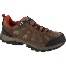 Buty trekkingowe męskie Columbia brązowe wiązane sportowe z zamszu  - zdjęcie produktu