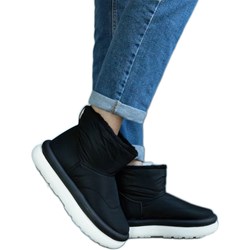 Śniegowce damskie casual na platformie bez zapięcia  - zdjęcie produktu