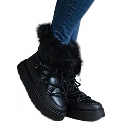 Śniegowce damskie na zimę casual  - zdjęcie produktu
