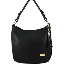 Listonoszka Barberini`s lakierowana na ramię średnia  - zdjęcie produktu