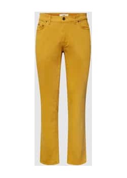 Chinosy o kroju straight fit z detalami z logo model ‘Cadiz’ promocja Peek&Cloppenburg  - kod rabatowy