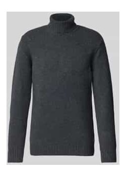 Sweter z dzianiny z golfem Cinque okazyjna cena Peek&Cloppenburg  - kod rabatowy