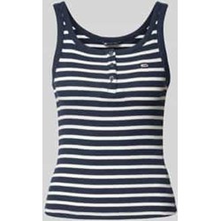 Bluzka damska Tommy Jeans na wiosnę bawełniana  - zdjęcie produktu