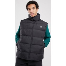 Kamizelka męska czarna Adidas w sportowym stylu  - zdjęcie produktu
