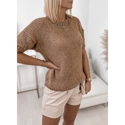 Sweter damski Ubra z okrągłym dekoltem  - zdjęcie produktu