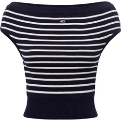 Bluzka damska Tommy Jeans z okrągłym dekoltem z krótkim rękawem na lato  - zdjęcie produktu