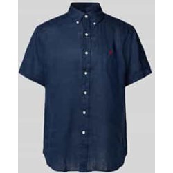 Koszula męska Polo Ralph Lauren z klasycznym kołnierzykiem lniana  - zdjęcie produktu
