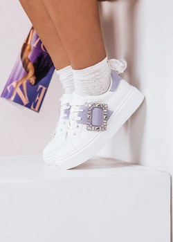 Sneakersy damskie BRACE fioletowe Dstreet ZY0287 Dstreet DSTREET.PL - kod rabatowy
