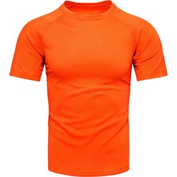 T-shirt męski pomarańczowa Recea z krótkim rękawem  - zdjęcie produktu