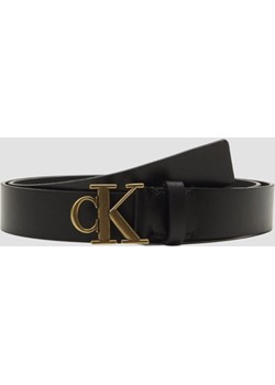 CALVIN KLEIN Czarny damski pasek cK, Rozmiar 75 Calvin Klein promocja outfit.pl - kod rabatowy