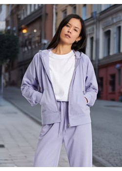 Sinsay - Bluza z kapturem - niebieski Sinsay Sinsay - kod rabatowy