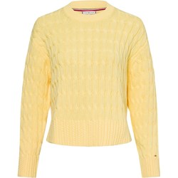 Sweter damski Tommy Hilfiger z okrągłym dekoltem  - zdjęcie produktu