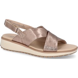 Sandały damskie Caprice z klamrą płaskie casual  - zdjęcie produktu