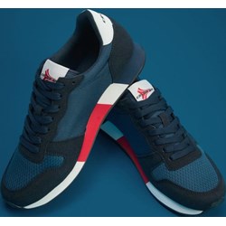 Buty sportowe męskie granatowe Diverse wiązane  - zdjęcie produktu