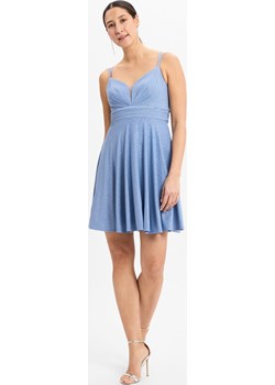 Marie Lund Sukienka koktajlowa Kobiety jasnoniebieski jednolity Marie Lund vangraaf okazja - kod rabatowy