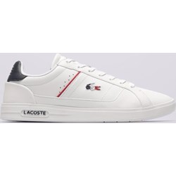 Trampki męskie Lacoste białe wiosenne sportowe sznurowane  - zdjęcie produktu