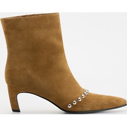 Botki Reserved na zamek eleganckie na obcasie  - zdjęcie produktu
