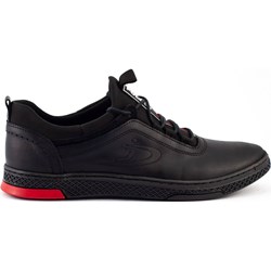 Polbut półbuty męskie sznurowane casual skórzane  - zdjęcie produktu