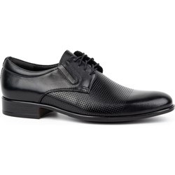 Buty eleganckie męskie skórzane  - zdjęcie produktu