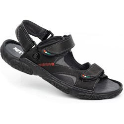 Sandały męskie Buty Olivier ze skóry na rzepy casual  - zdjęcie produktu