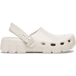 BIRKENSTOCK klapki damskie białe letnie bez zapięcia płaskie z tworzywa sztucznego  - zdjęcie produktu