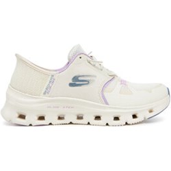Buty sportowe damskie Skechers sneakersy płaskie wiązane  - zdjęcie produktu
