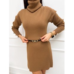 Sukienka Modnakiecka.pl casual mini z długimi rękawami  - zdjęcie produktu