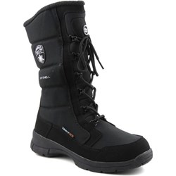 Śniegowce damskie American Club sznurowane ze skóry ekologicznej płaskie sportowe  - zdjęcie produktu