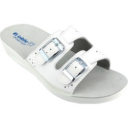 Klapki damskie Inblu bez wzorów ze skóry płaskie casual  - zdjęcie produktu