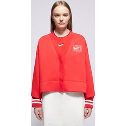 Czerwona bluza damska Nike z napisem  - zdjęcie produktu