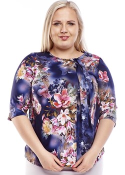 Bluzka FBZ1035 GRANATOWY magnolia Fokus  fokus.pl - kod rabatowy