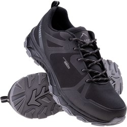 Czarne buty trekkingowe męskie Elbrus sportowe sznurowane  - zdjęcie produktu