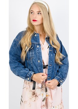 Jeansowa krótka katana oversize  Olika olika.com.pl - kod rabatowy