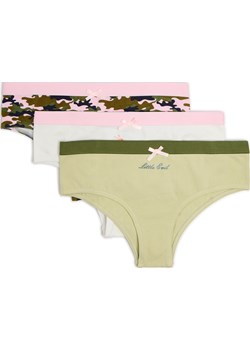 Cropp - 3 pack majtek hipster - wielobarwny Cropp Cropp - kod rabatowy