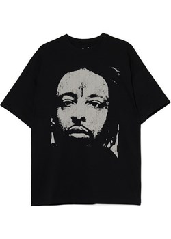 Cropp - Czarna koszulka z nadrukiem 21 Savage - czarny Cropp Cropp - kod rabatowy