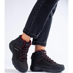 Buty trekkingowe damskie DK jesienne płaskie  - zdjęcie produktu