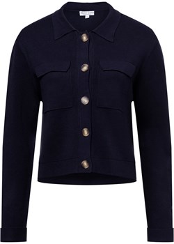 Marie Lund Kardigan damski Kobiety granatowy jednolity Marie Lund wyprzedaż vangraaf - kod rabatowy