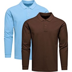 T-shirt męski Recea z długimi rękawami  - zdjęcie produktu