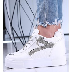 Buty sportowe damskie Pantofelek24 casualowe sznurowane letnie  - zdjęcie produktu