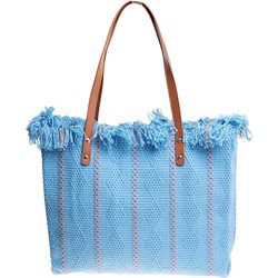 Shopper bag Pantofelek24 wakacyjna na ramię duża matowa  - zdjęcie produktu