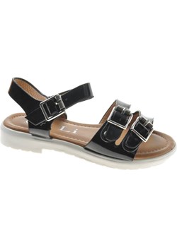 Casualowe dziecięce sandały Czarne /F3-3 8394 S098/ Pantofelek24 okazyjna cena pantofelek24.pl - kod rabatowy