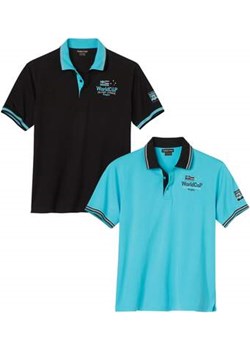 Zestaw 2 koszulek polo Island League Atlas For Men okazyjna cena Atlas For Men - kod rabatowy