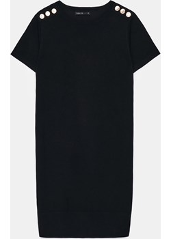 Mohito - Dopasowana czarna sukienka mini - czarny Mohito Mohito - kod rabatowy