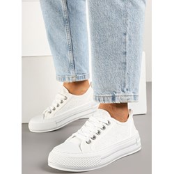 Trampki damskie Renee w stylu boho sznurowane  - zdjęcie produktu