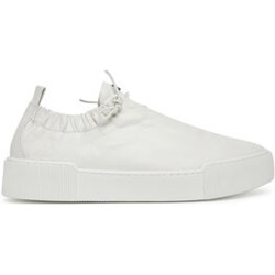 Buty sportowe damskie Högl sneakersy na płaskiej podeszwie białe  - zdjęcie produktu