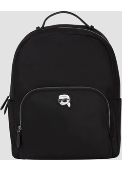 KARL LAGERFELD Czarny plecak Ikon Nylon Backpack Karl Lagerfeld okazja outfit.pl - kod rabatowy