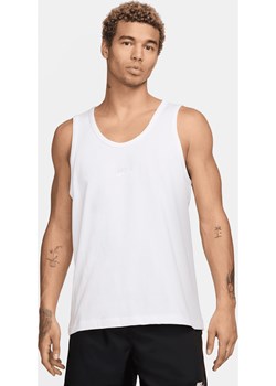 Męska koszulka bez rękawów Nike Sportswear Premium Essentials - Biel Nike Nike poland - kod rabatowy