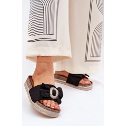 Klapki damskie Boto bez zapięcia casual na platformie  - zdjęcie produktu